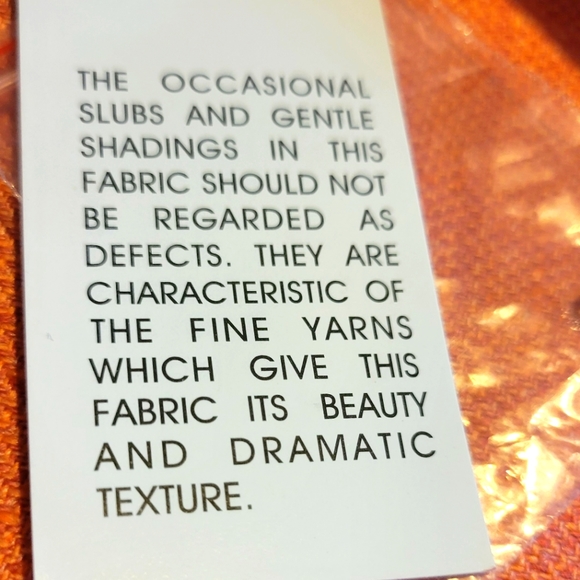 Vintage David N Bright Peach Linen And Silk Blend Long Sleeve Coat SZ8M - Picture 9 of 10